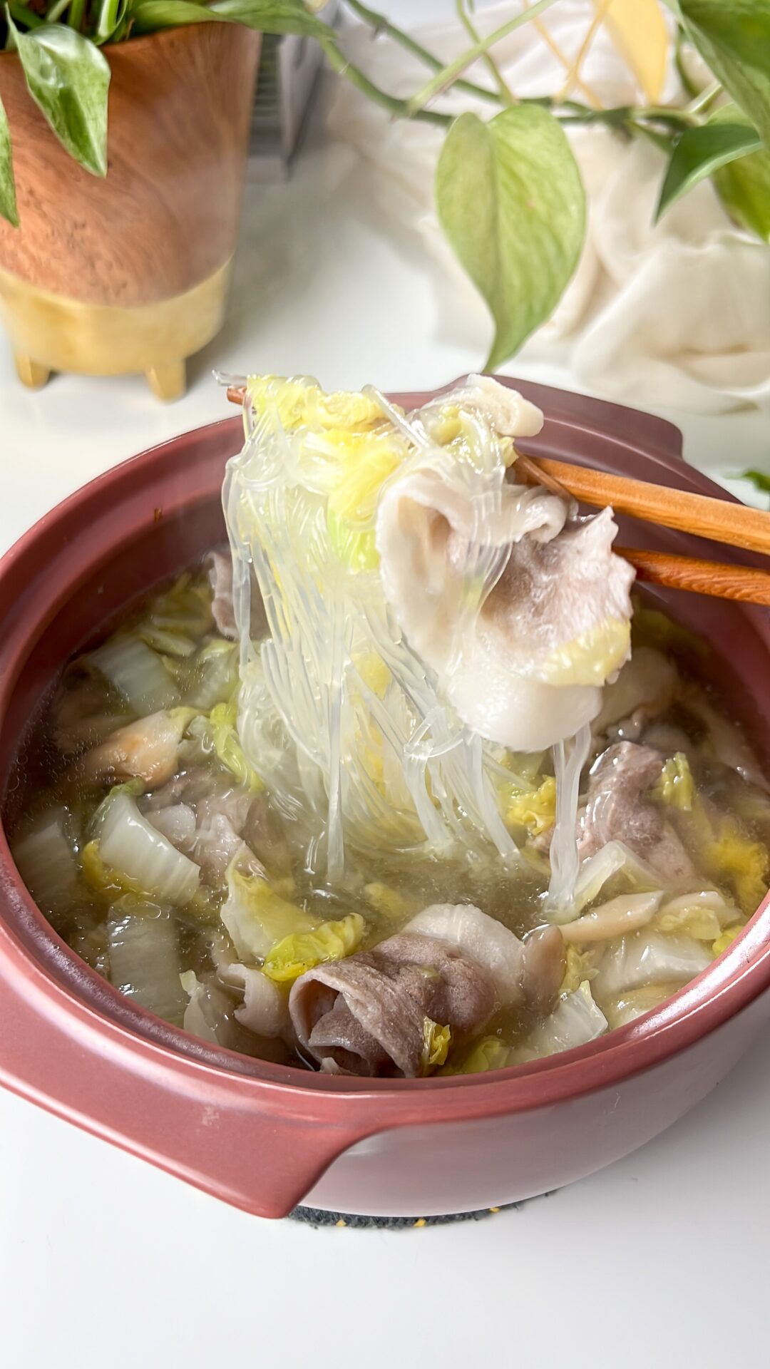 Pork Belly Soup Recipe (with Cabbage & Vermicelli) - AtoZCooks